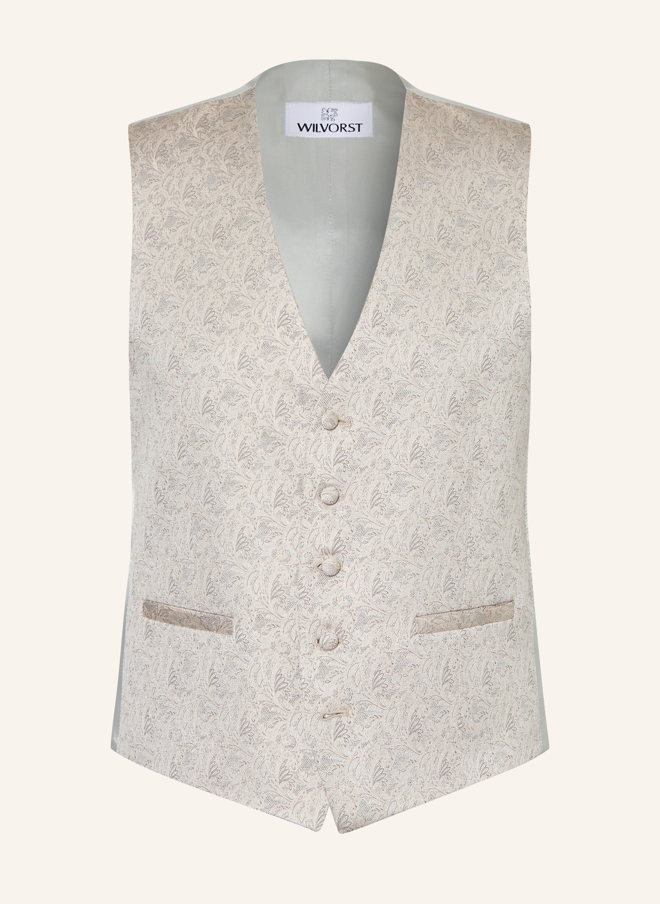 WILVORST Anzugweste Extra Slim Fit
