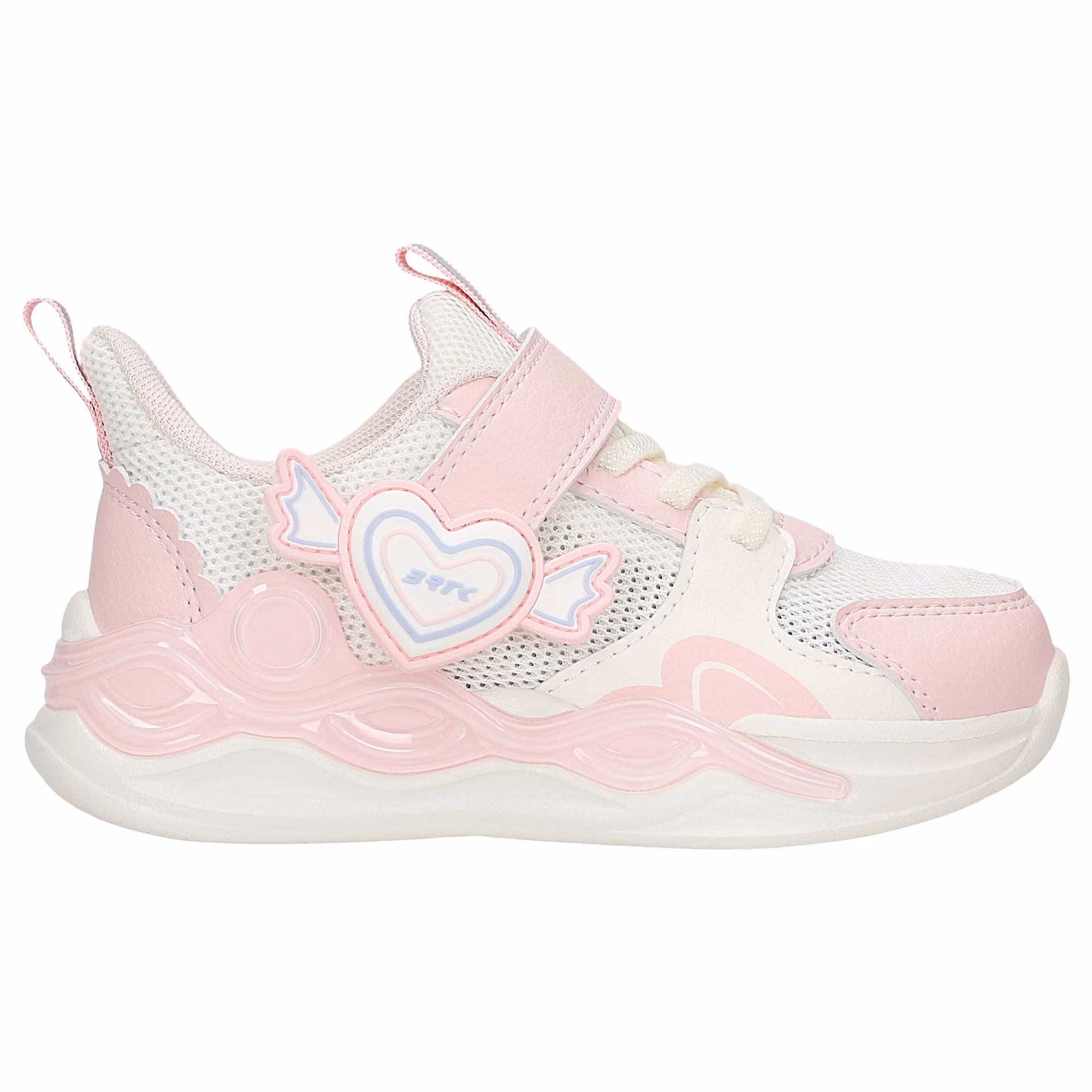Biało-różowe sneakersy dziewczęce BARTEK 87016-15