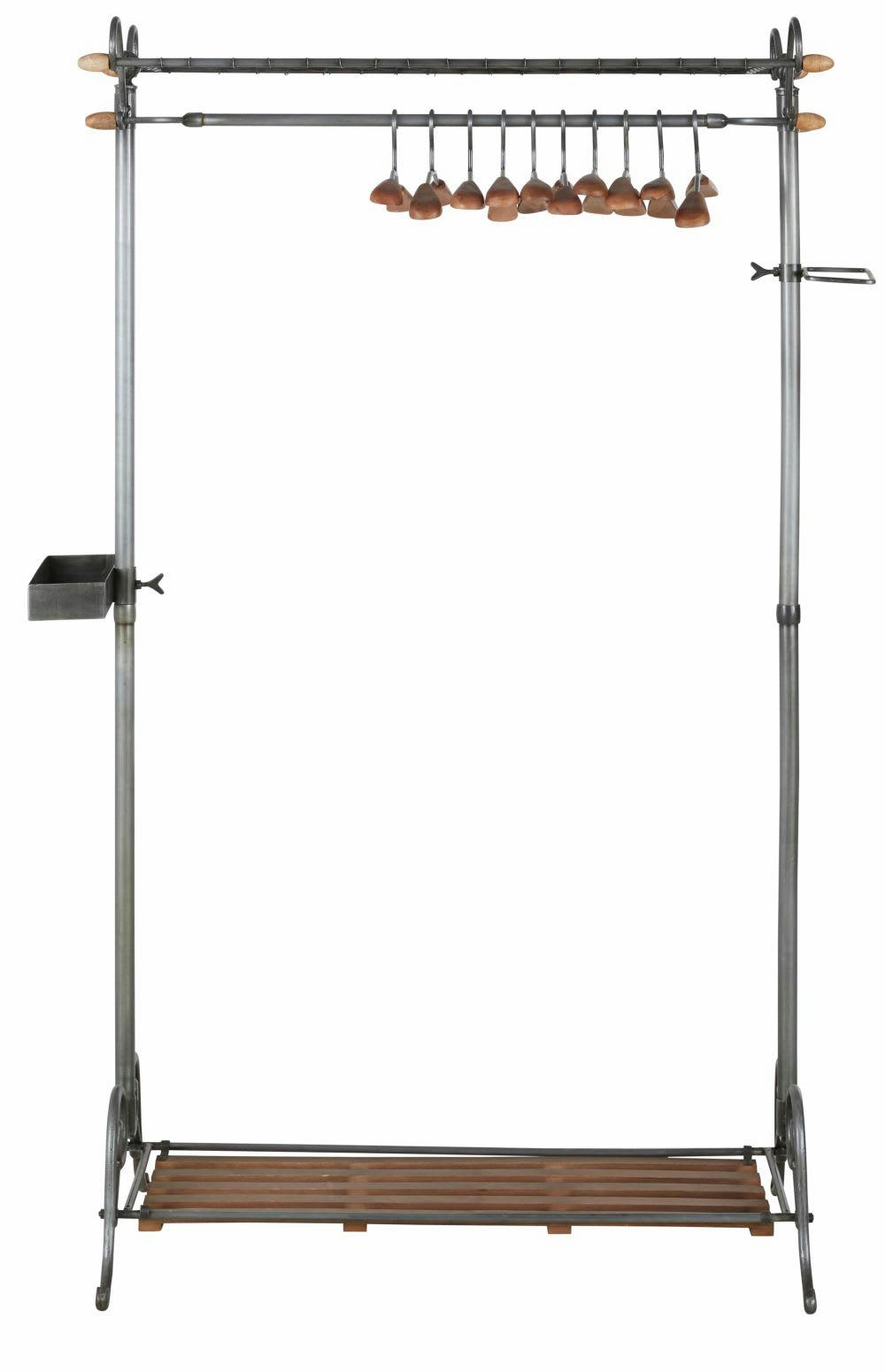 Brasserie - Portant en métal et bois de manguier BRASSERIE