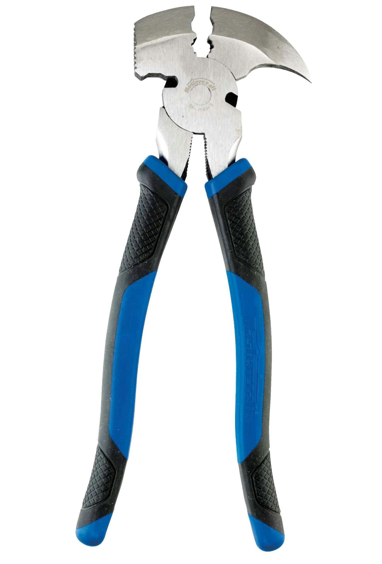 Mastercraft Fencing Pliers with Micro Chrome Finish, High Carbon Steel, 10-in