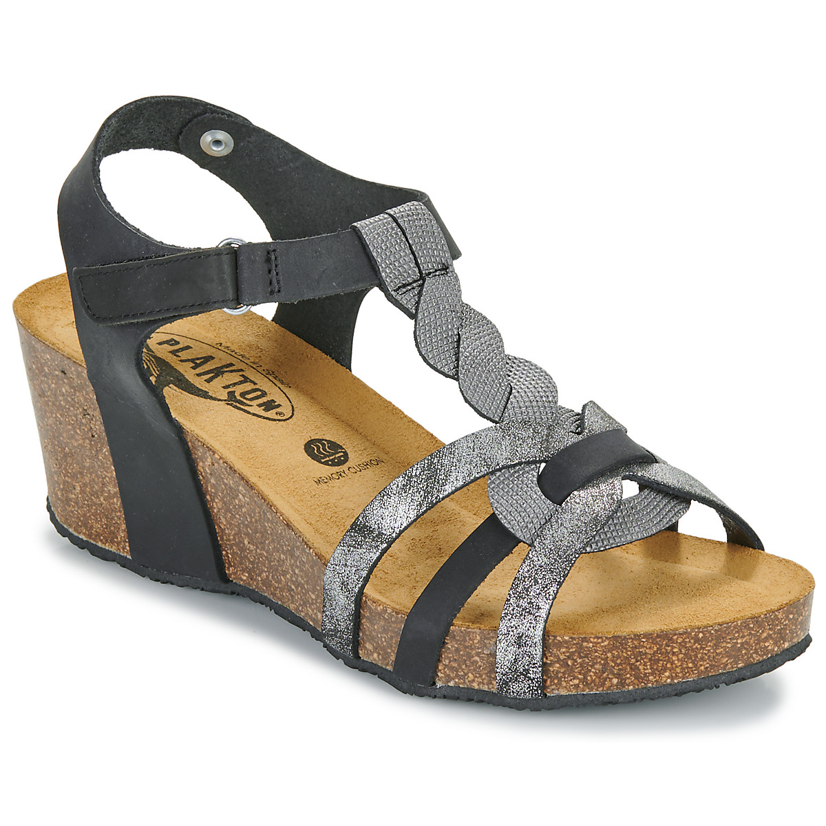 Plakton - BROOKS - Black / Silver
