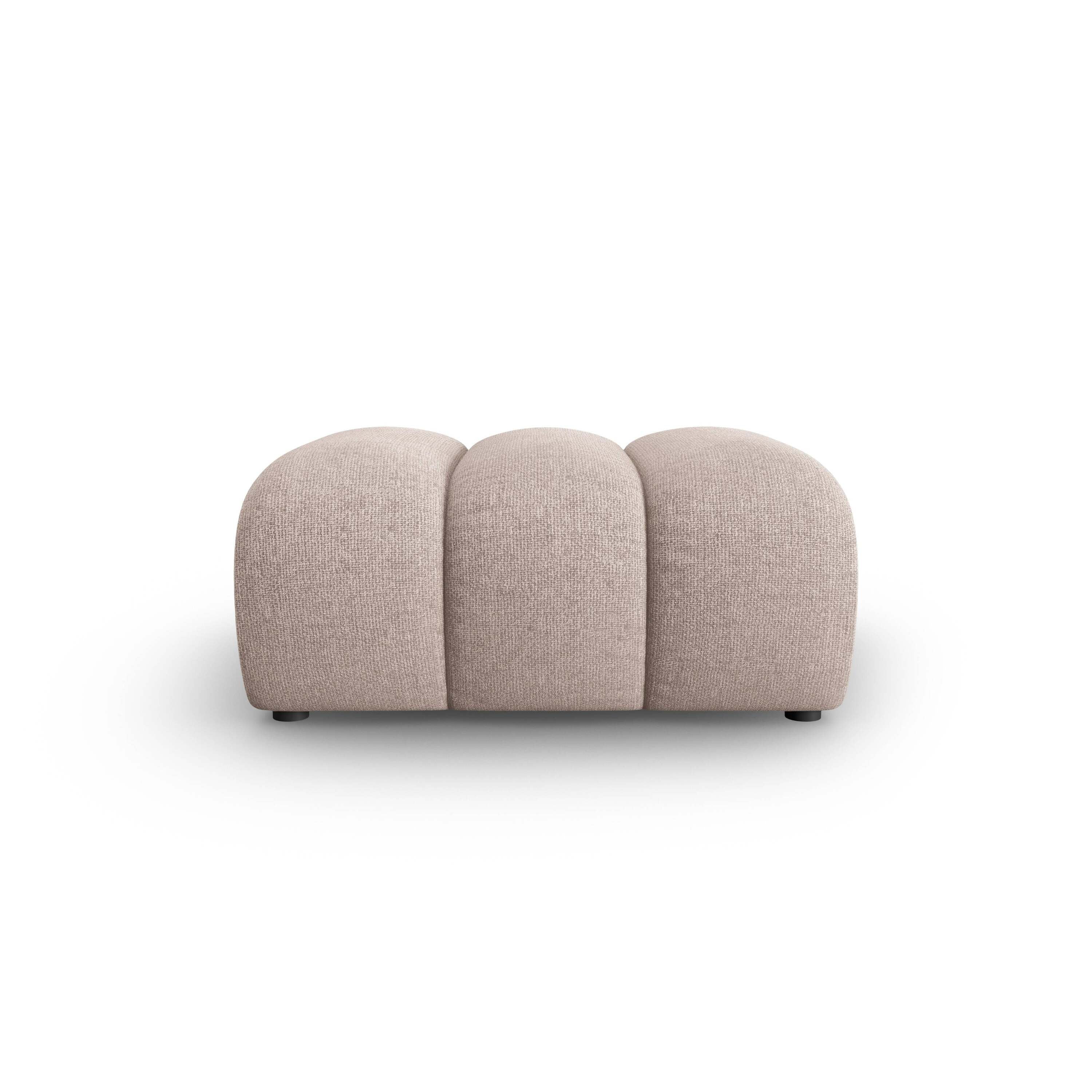 Micadoni Lupine Hocker - Chenille - Beige