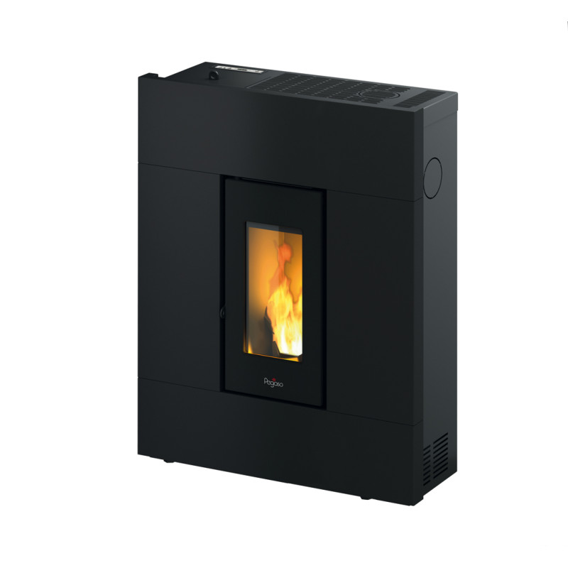 Poêle à pellets Tabla anthracite 7 kW PEGASO