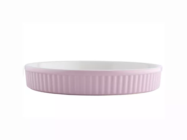 Naczynie ceramiczne do tarty 24 cm Altom Design - Fusion Pink 07.FUP.NDT
