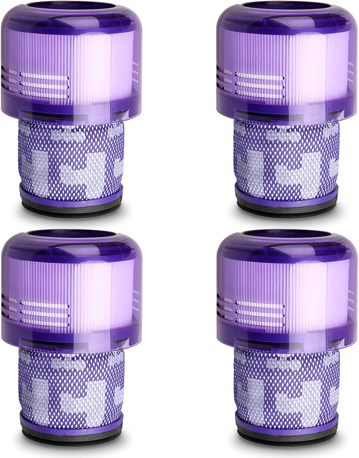 Lemige 4 Pack V11 Vacuum Filters Replacement for Dyson V11 Animal V11 Torque Drive V11 Complete V11 Extra V15 Detect V15s Detect Submarine Vacuums, Compare to Part 970013-02