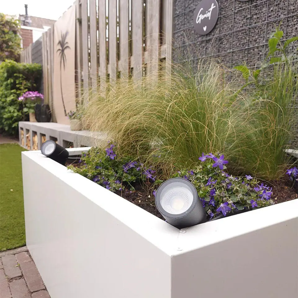 Qazqa tafellamp met glas solo zwart gu10