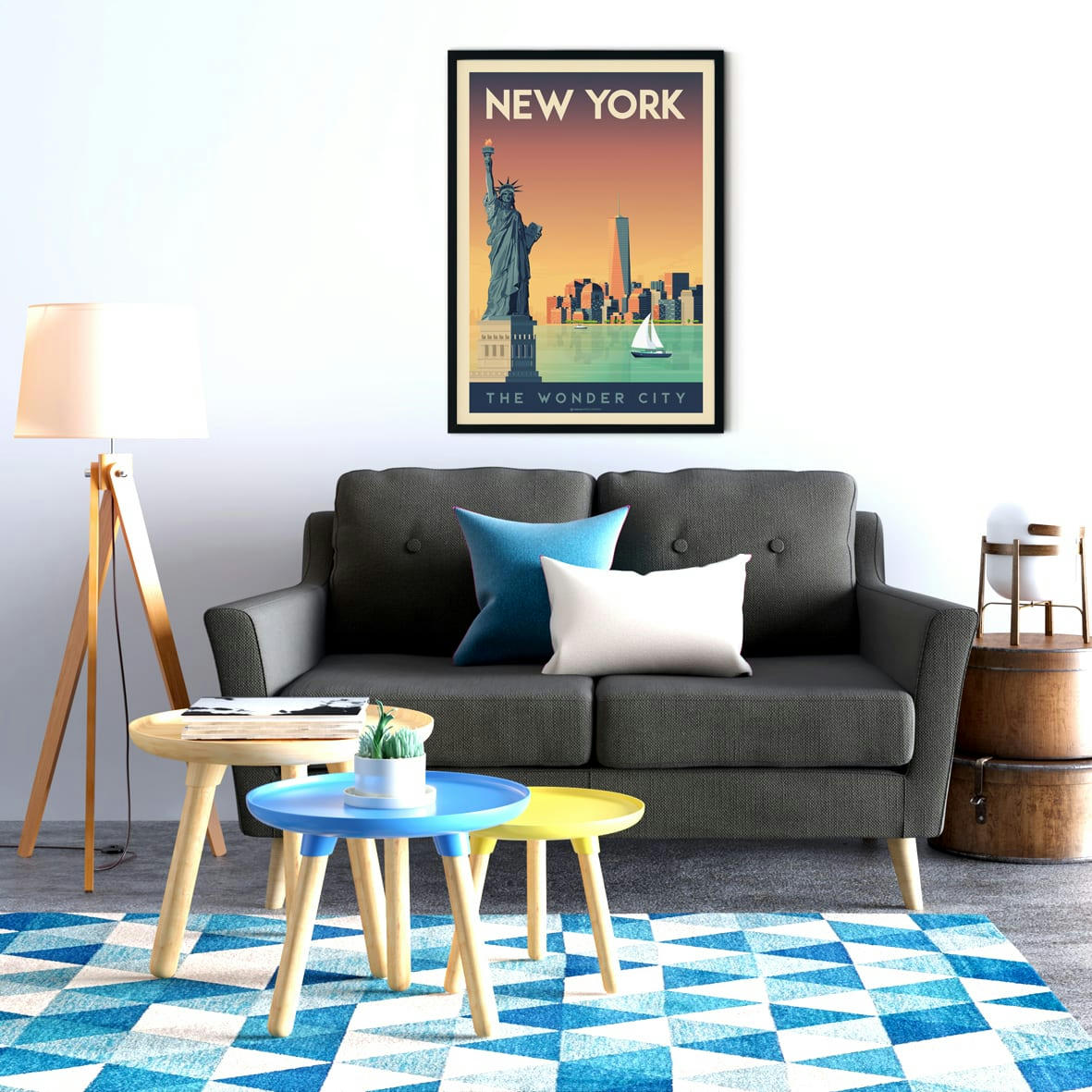- Affiche New York  50x70 cm