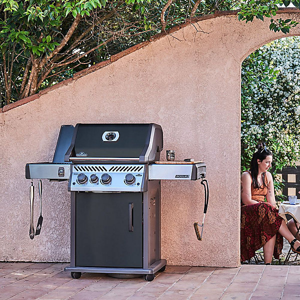 Barbecue à gaz Rogue PRO 425   Sizzle Zone - Gris Charbon