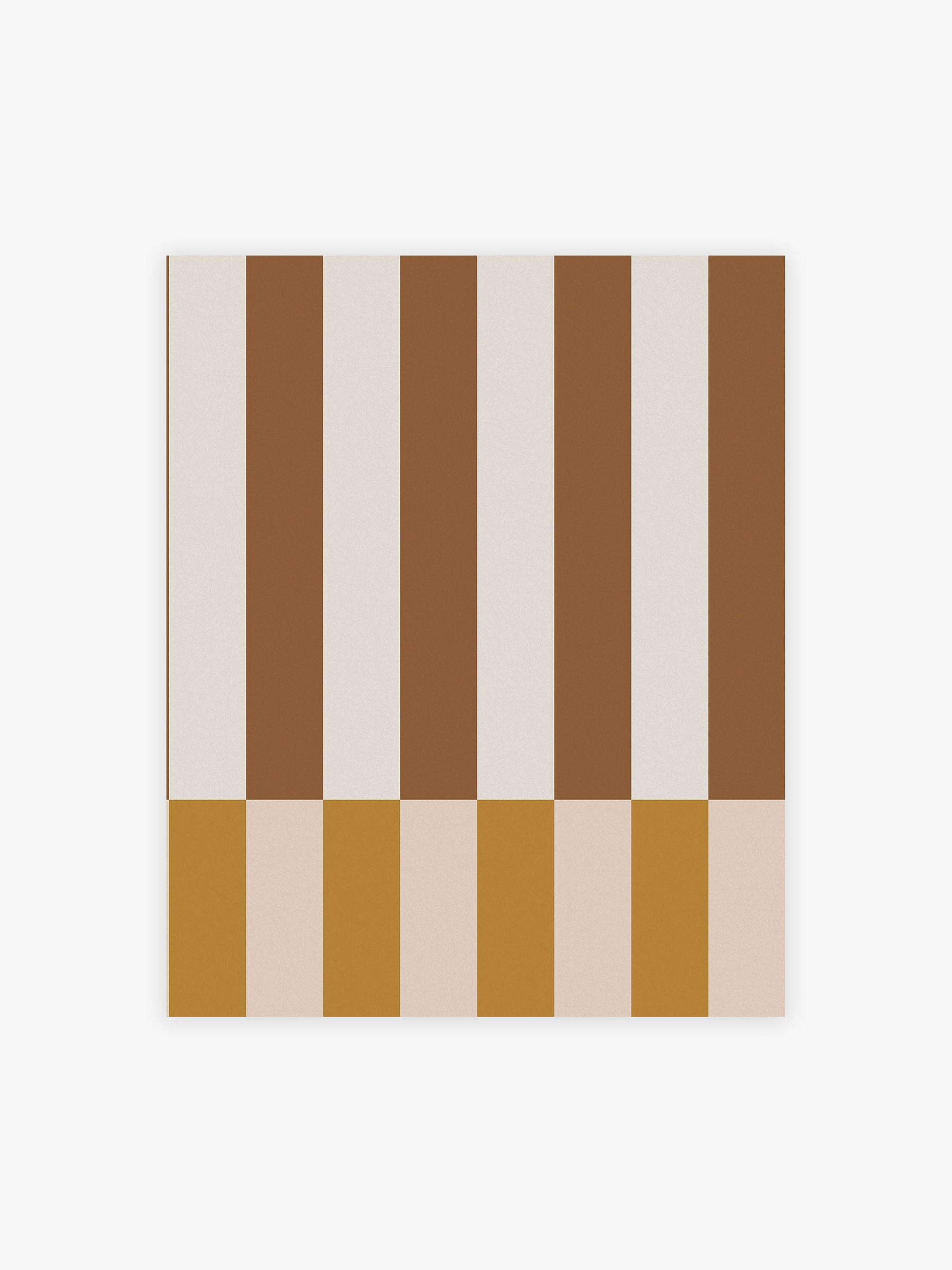 Terri 10M Wallpaper in Ochre