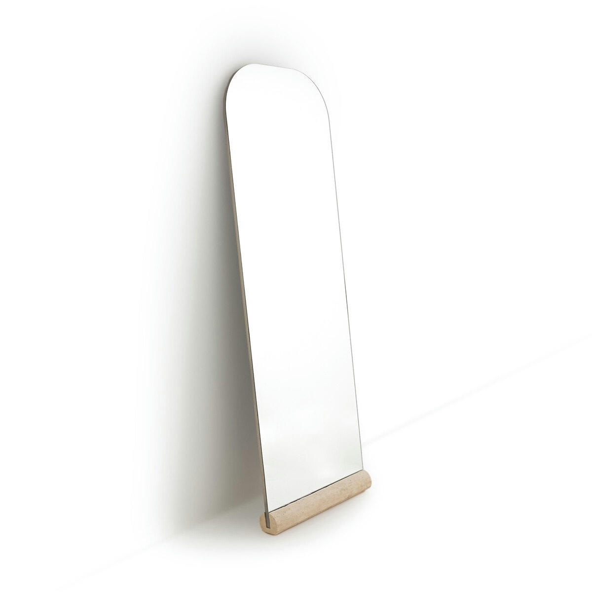 Miroir base travertin, Agav