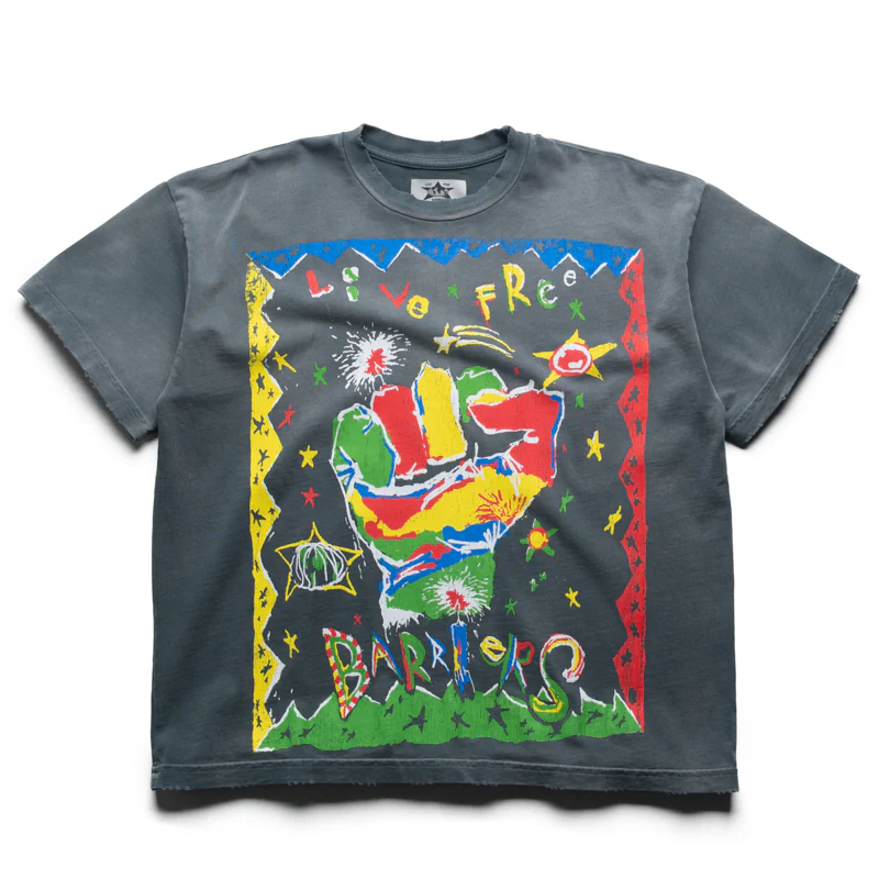 Barriers Worldwide Voodoo Tee - Charcoal