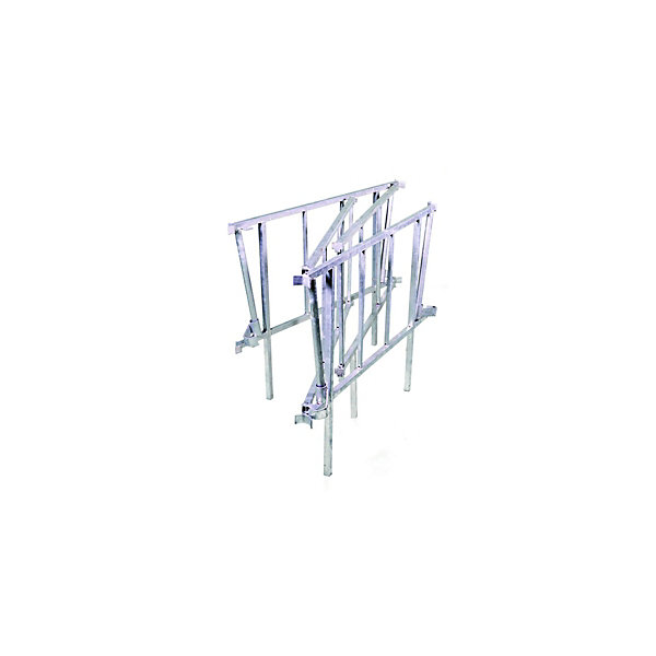 Cadre 4 étais acier galvanisé - 1,50 x 1,50 m