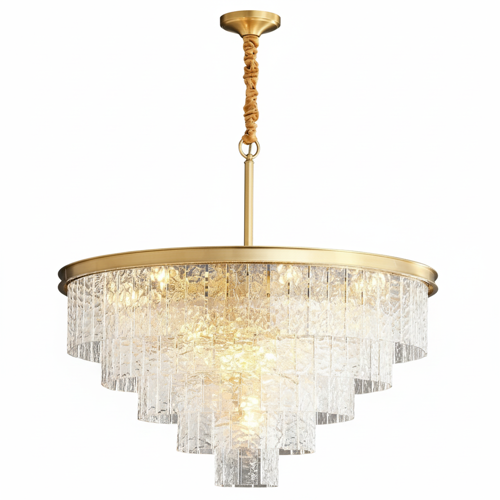 Lampa wisząca ICELAND biała 60 cm
