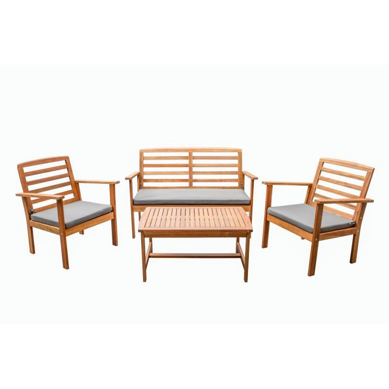 LOMA - Salon de jardin en bois d