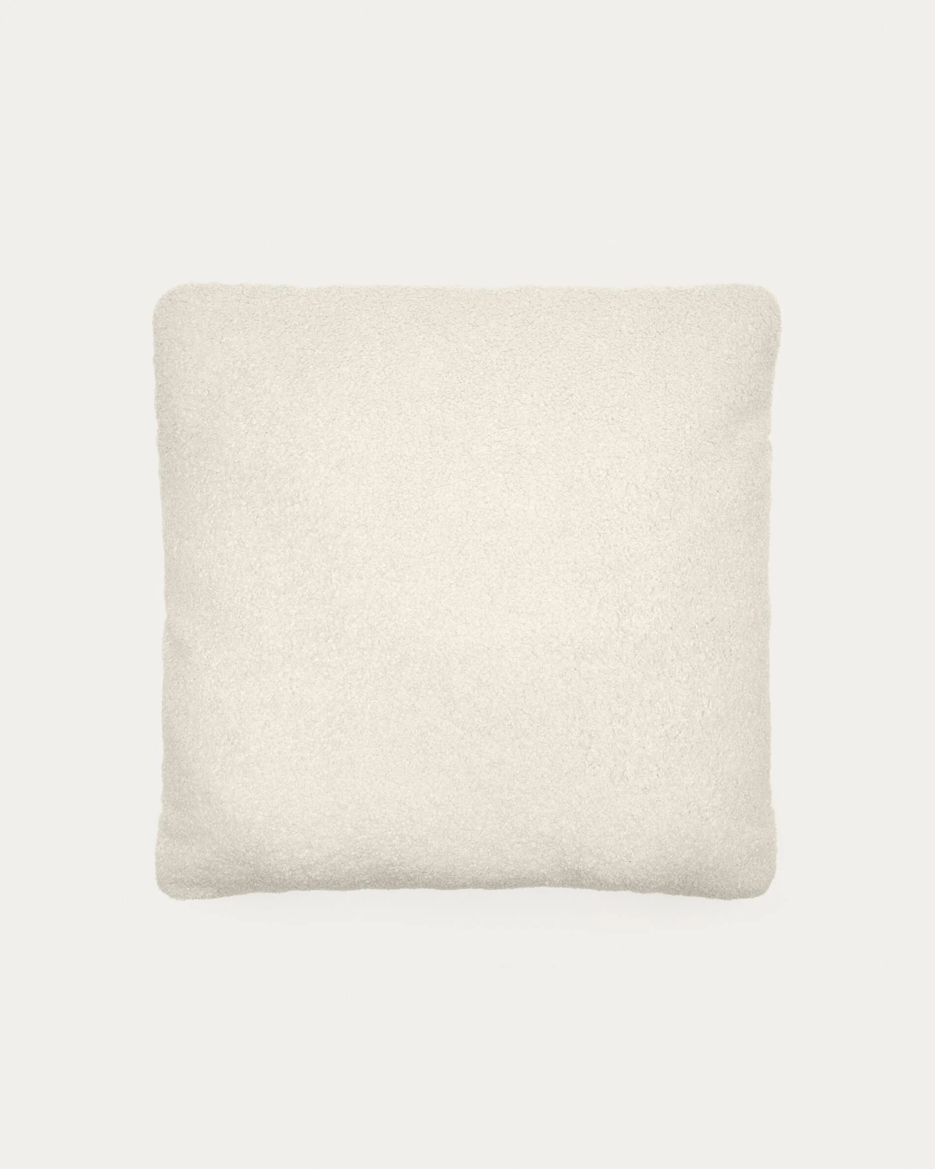 Martina ecru bouclé cushion 52 x 52cm