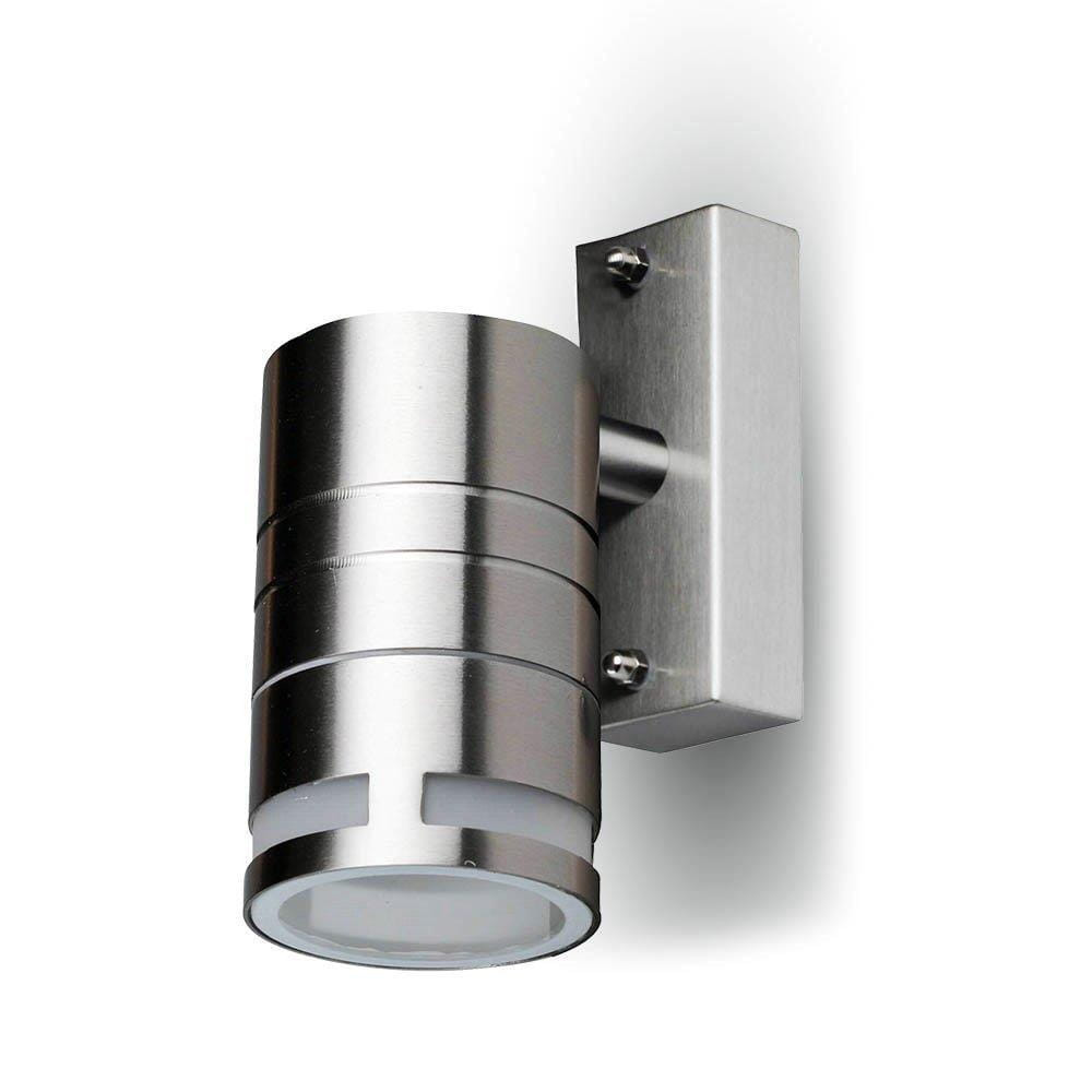 Kinkiet zewnętrznysrebrny 7631 1xGU10x35W IP44 V-TAC