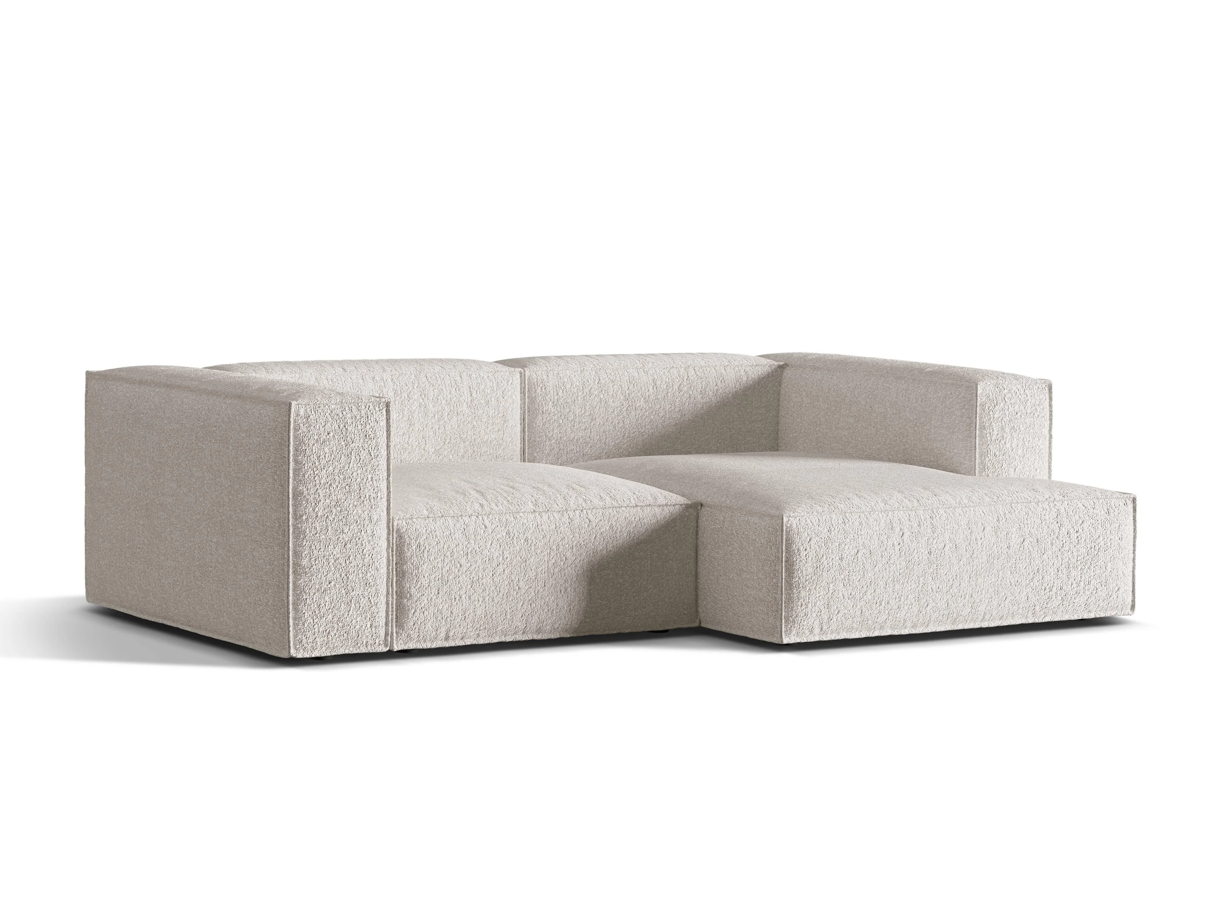 Hoekbank Nuria 3-zits rechts bouclé