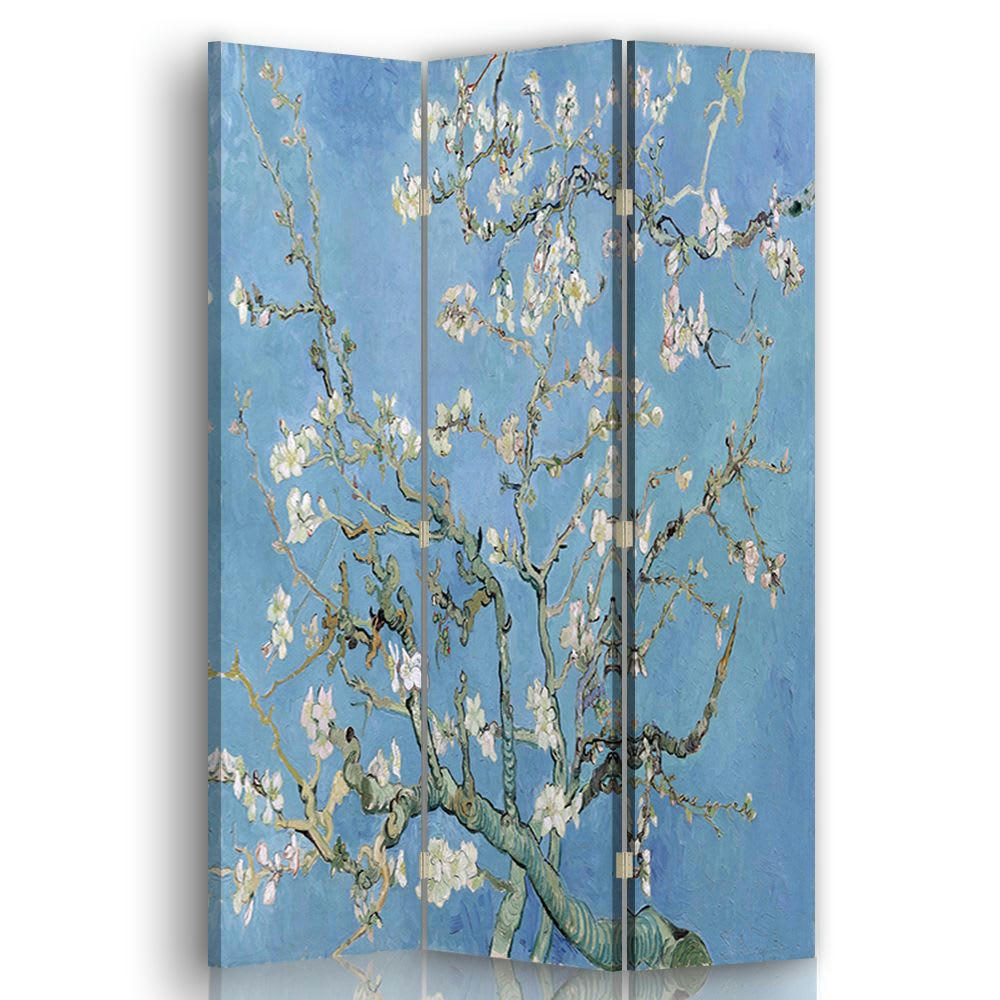- Paravent - Cloison Amandier en Fleurs - Van Gogh cm 110x150 (3 volets)