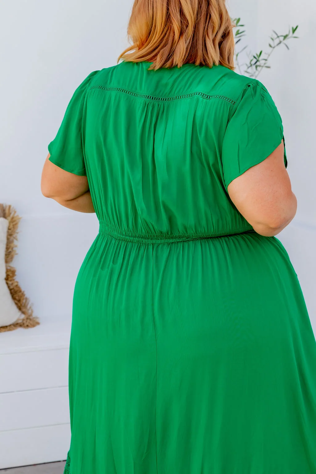 Shayla Maxi Dress in Green