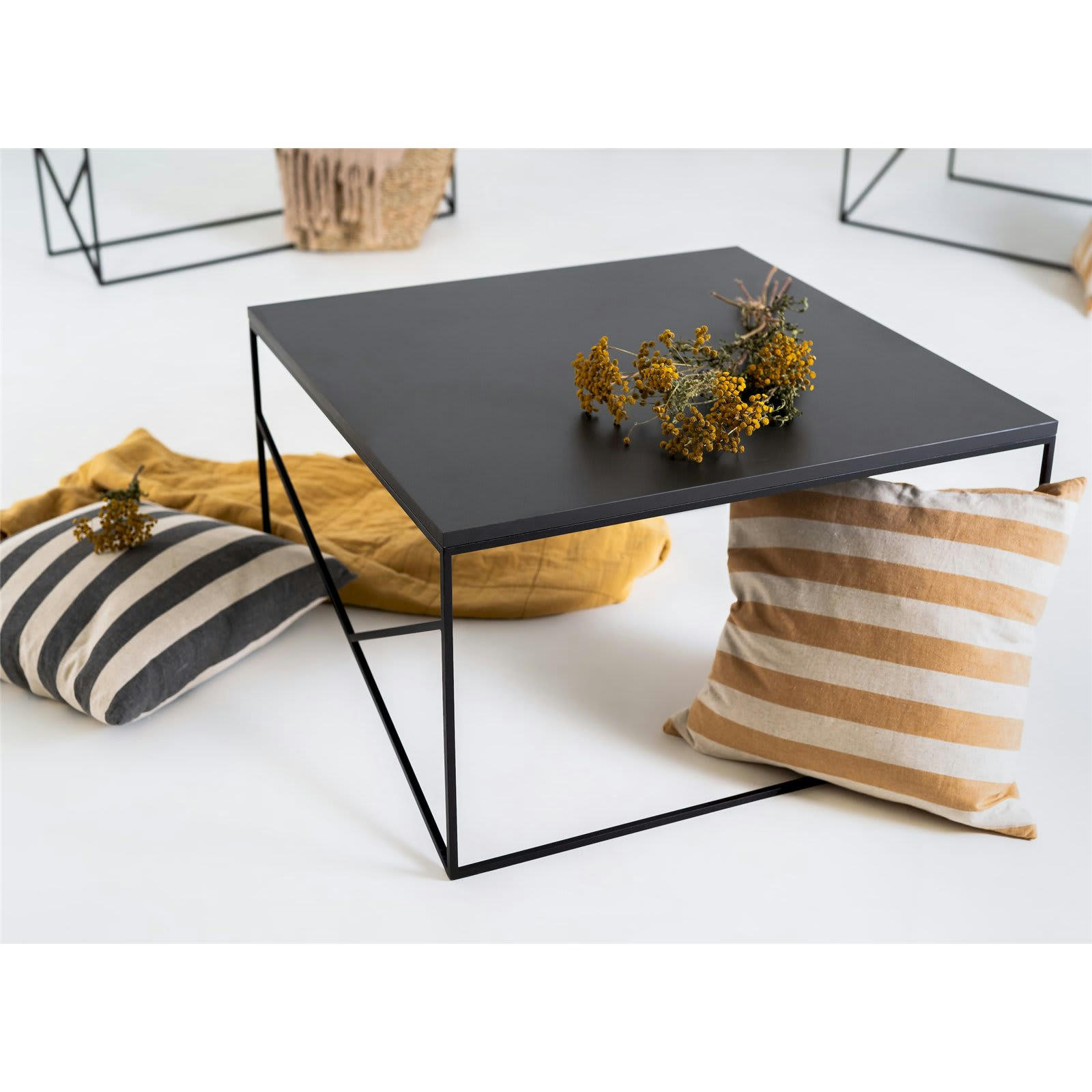 FANCY BASIC - Table basse Métal Noir