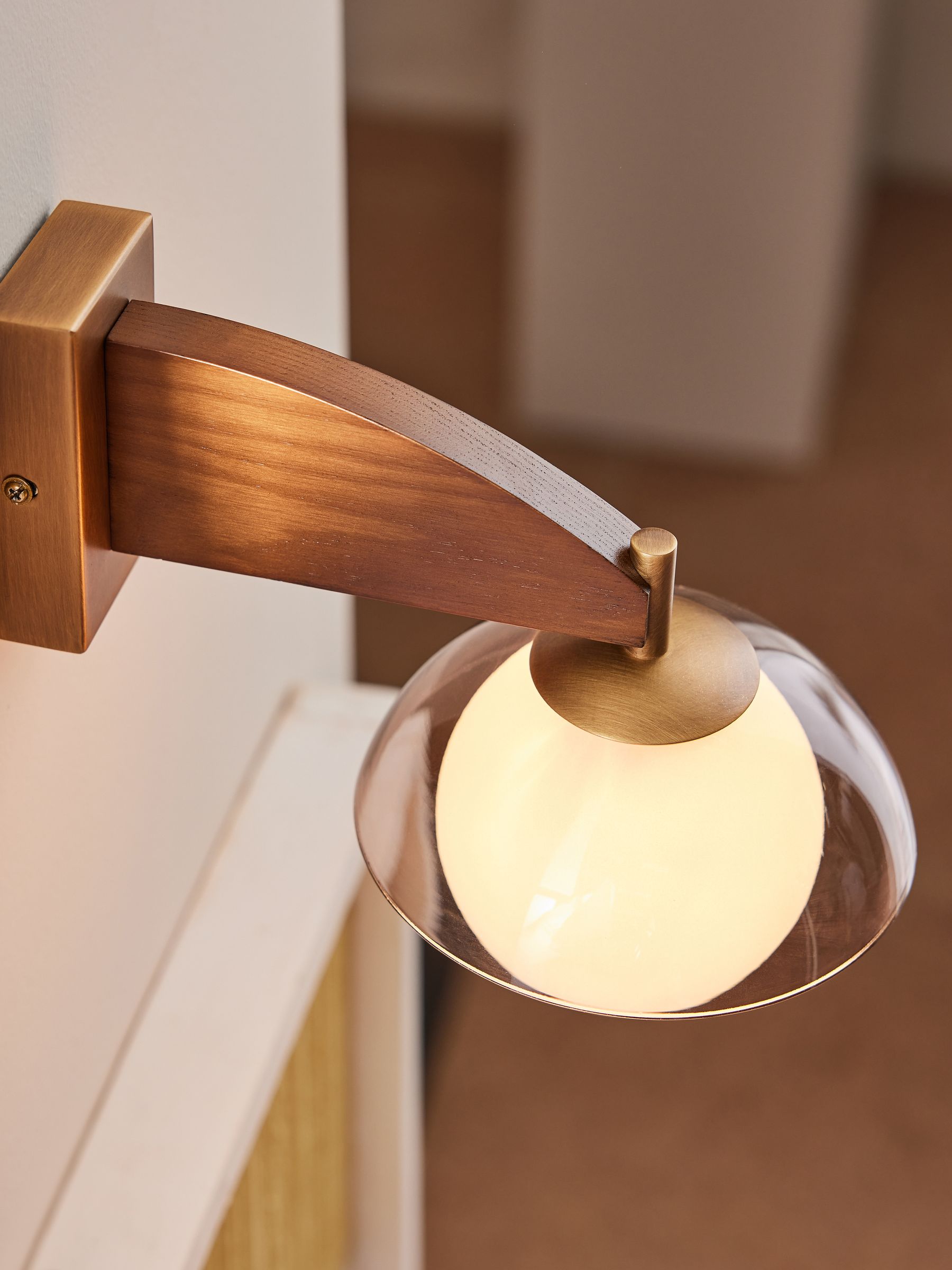 Wood Layla Wall Light