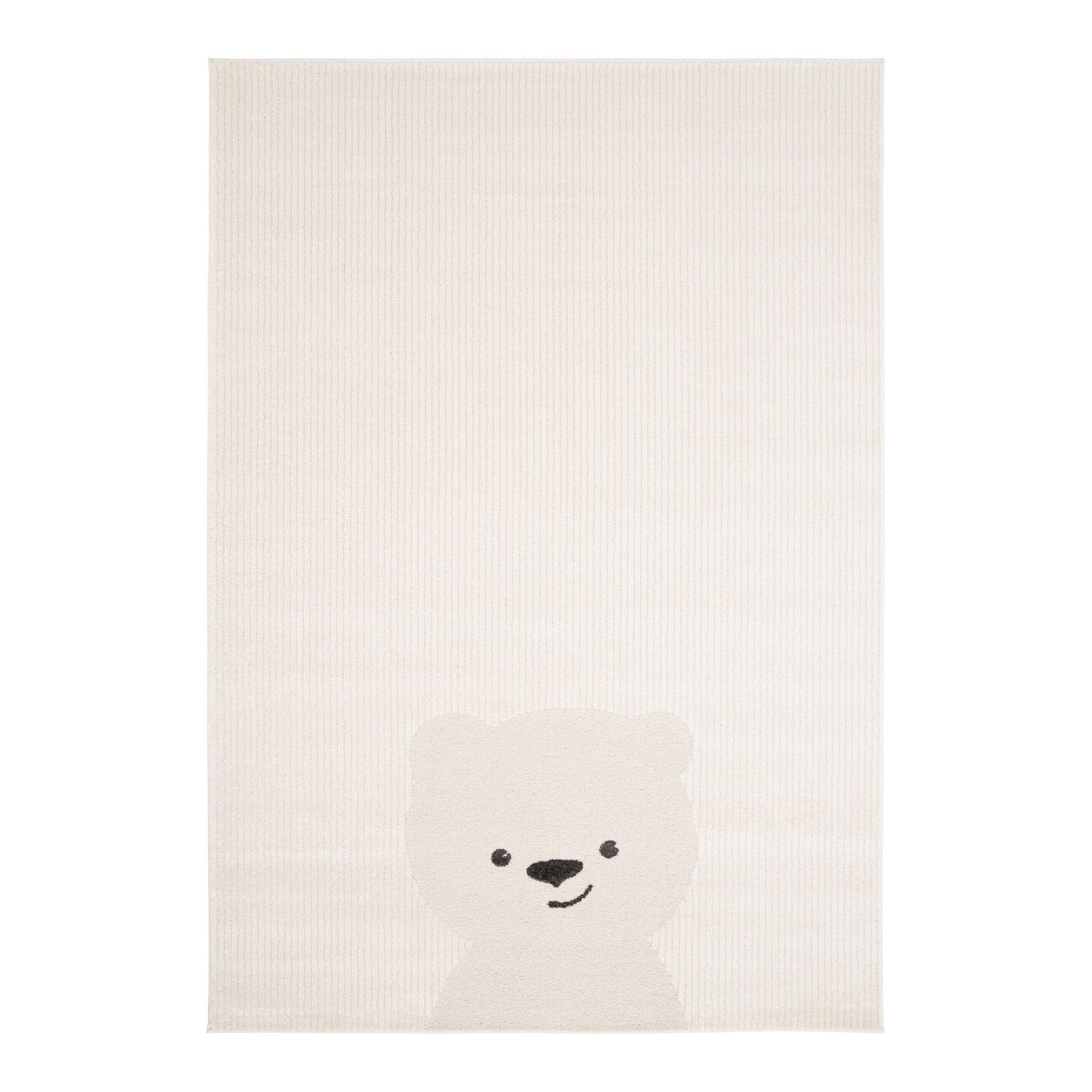 AFK Living vloerkleed Ourson - zeer zacht - wit - 160 x 230 cm