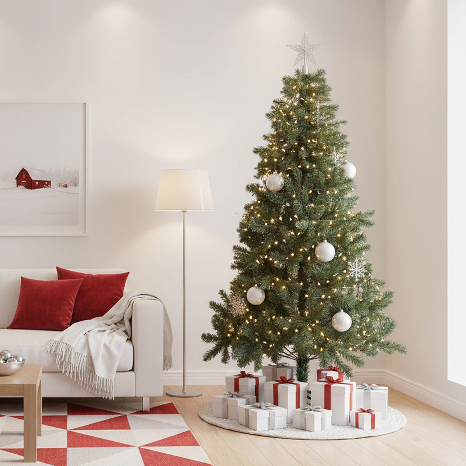 Albero Natale 180 cm verde Zermatt