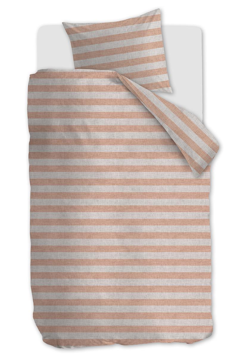 vtwonen dekbedovertrek Bold Stripe - 140x200/220 cm - pastel
