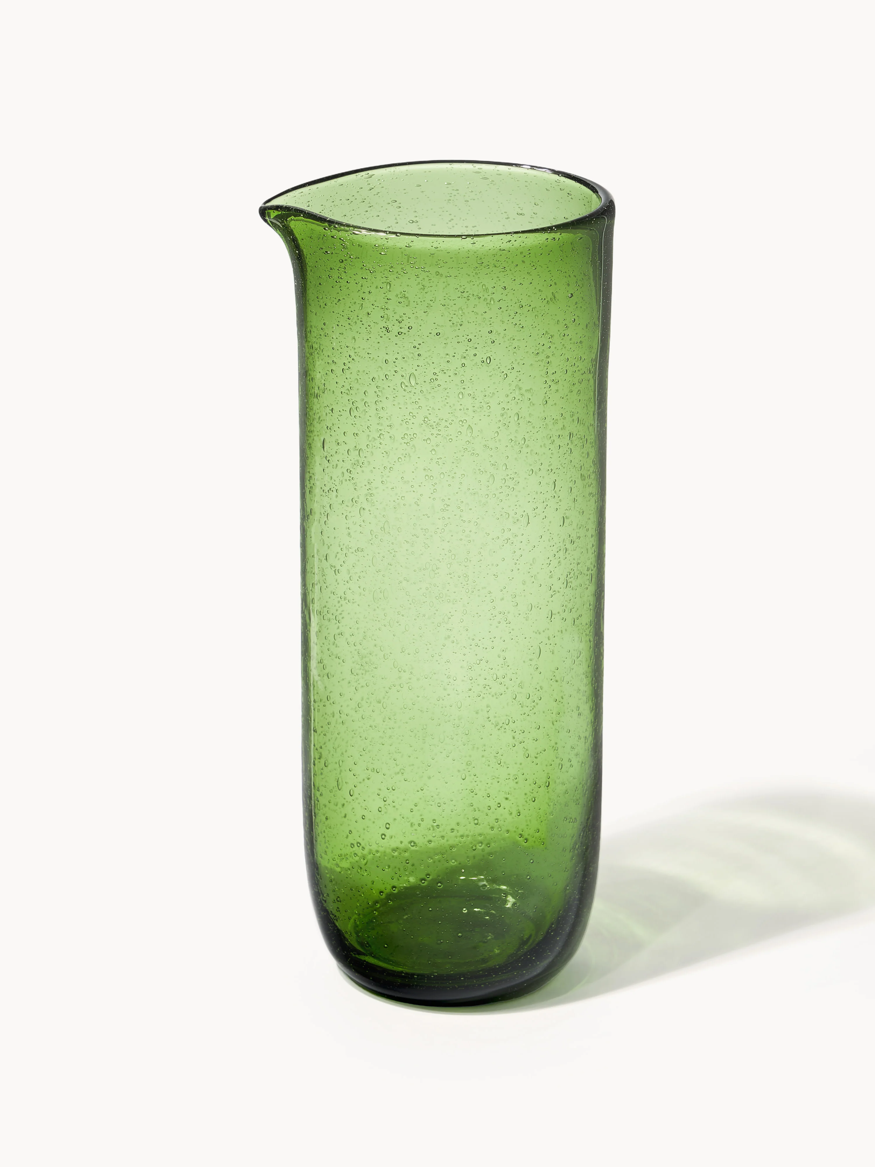 Mundgeblasene Karaffe Hippolyte mit Luftbläschen, 840 ml