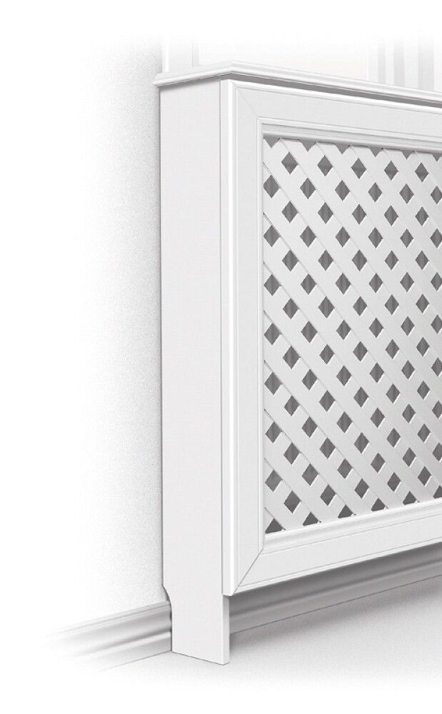 ELEMENTSIDE LUNDBERGS GAVLPAR HVIT 125X945MM