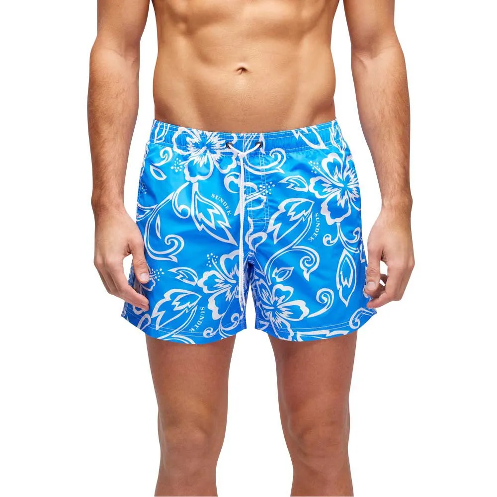 Sundek Archive hibiscus swimming shorts