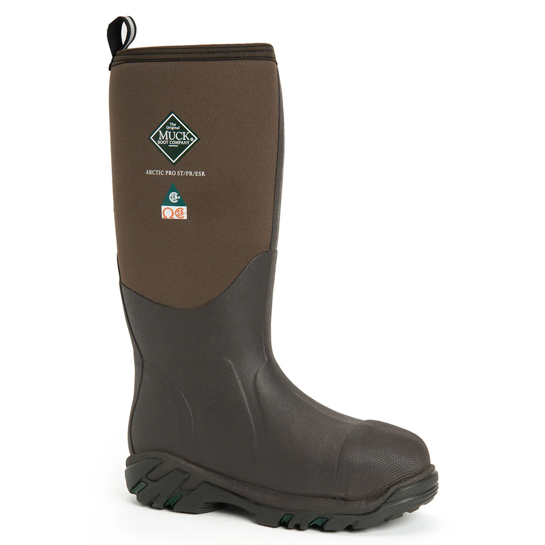 Мужские зимние рабочие ботинки Muck Boot Co. Arctic Pro Tall CSA со стальным носком