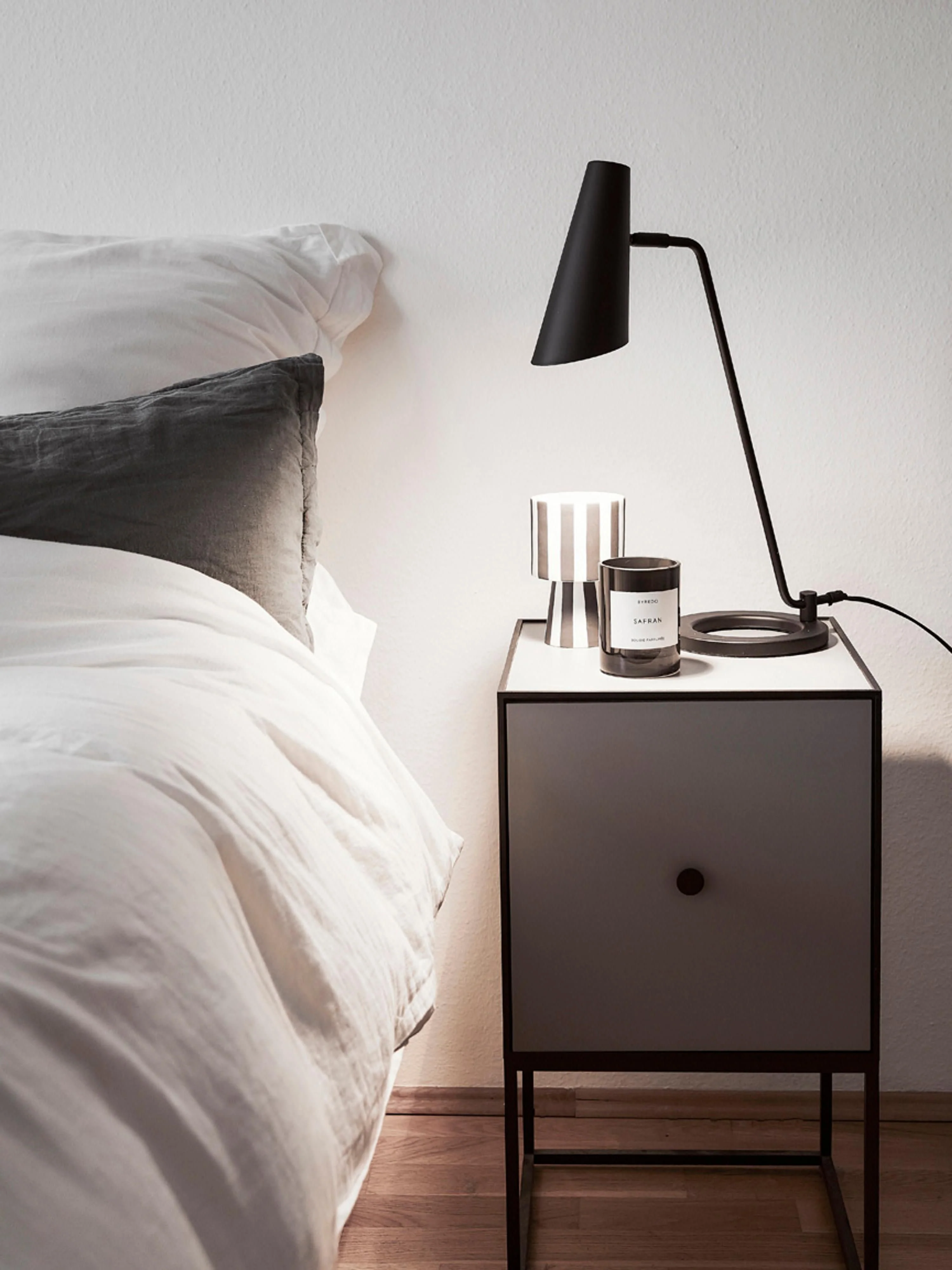 Große Schreibtischlampe Cal aus Metall