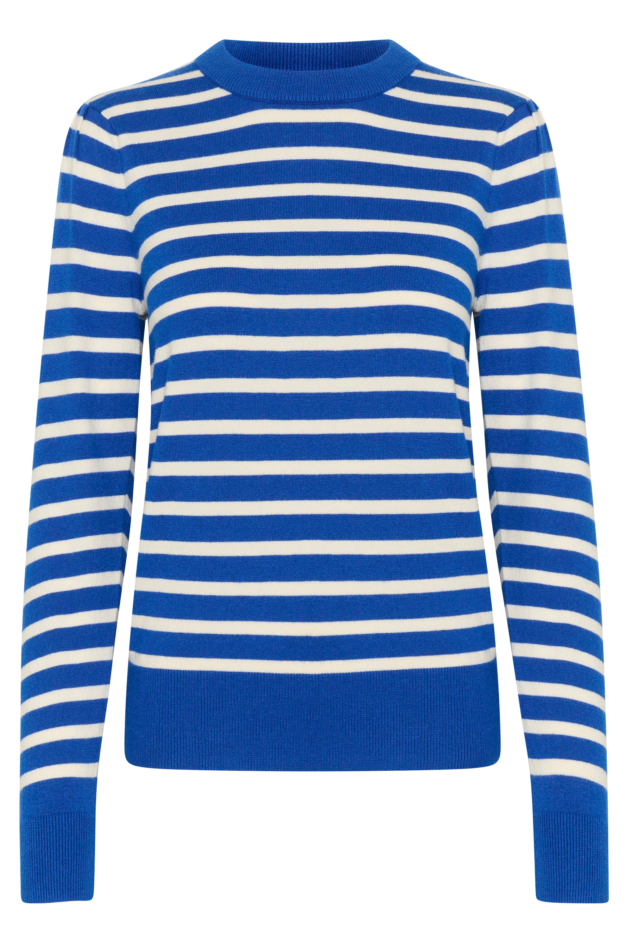 Saint Tropez Fikam Striped Long Sleeve Pullover