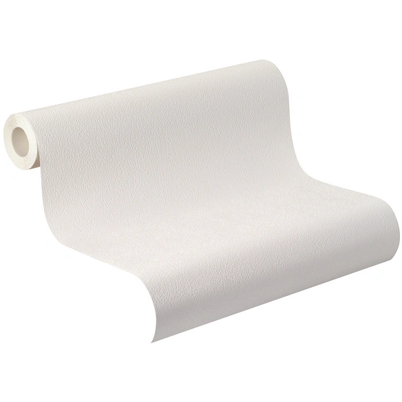 Vliestapete, 10,05x0,53 m uni weiss