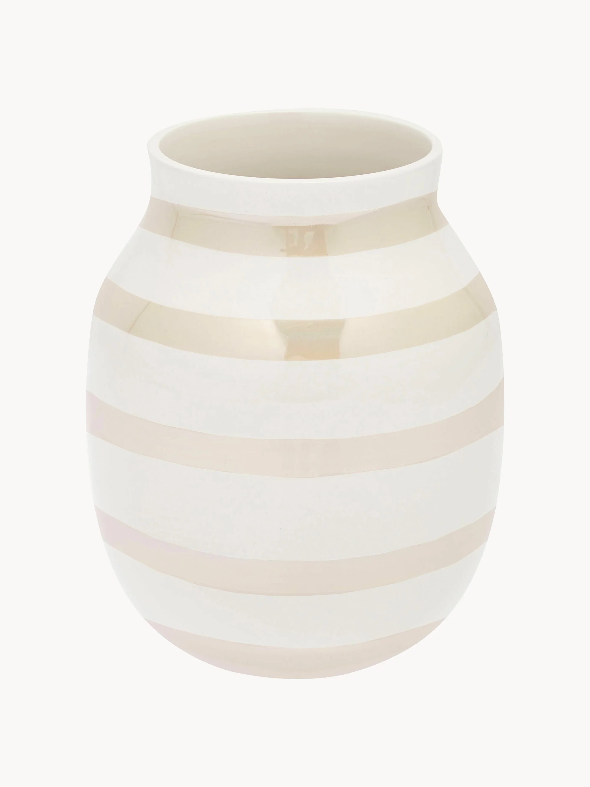 Handgefertigte Keramik-Vase Omaggio, H 20 cm