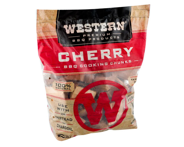 Western Premium Smoking Wood Chunks - Cherry