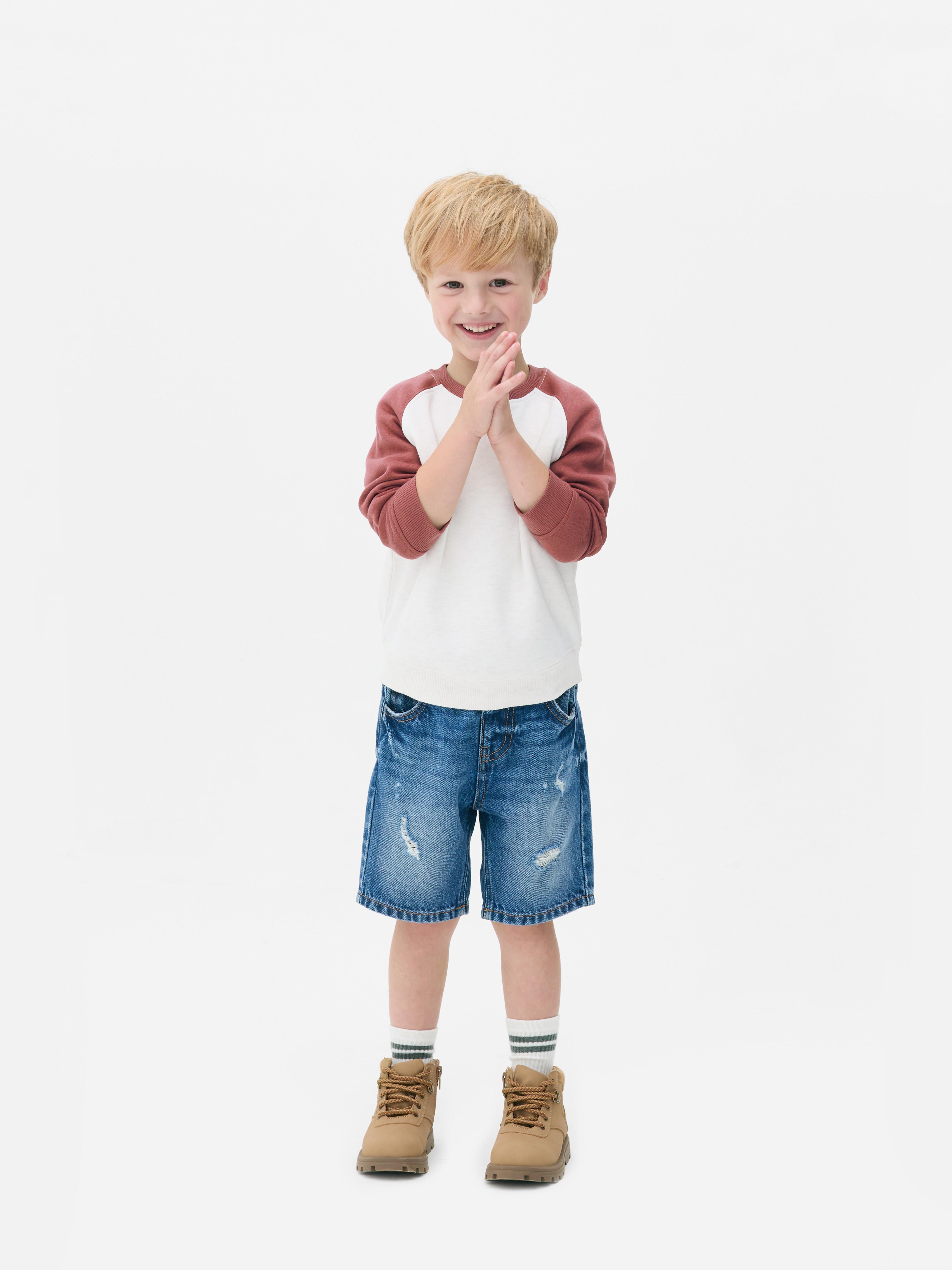 1.5-8yrs | Color Block Sweatshirt