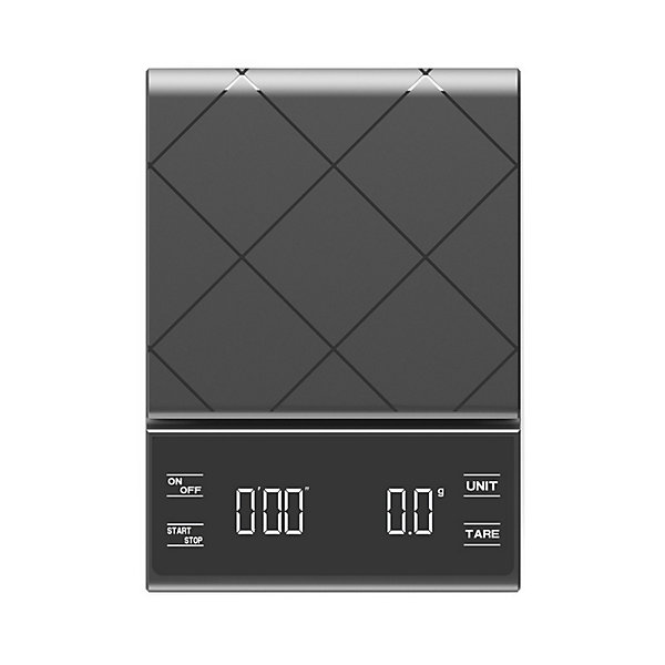 BASHLWUA Balance de gramme électronique multifonctionnelle de barre de café de pesage à la main de 3KG/0.1g avec la balance de cui