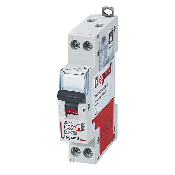 Disjoncteur Phase   neutre 32A Legrand