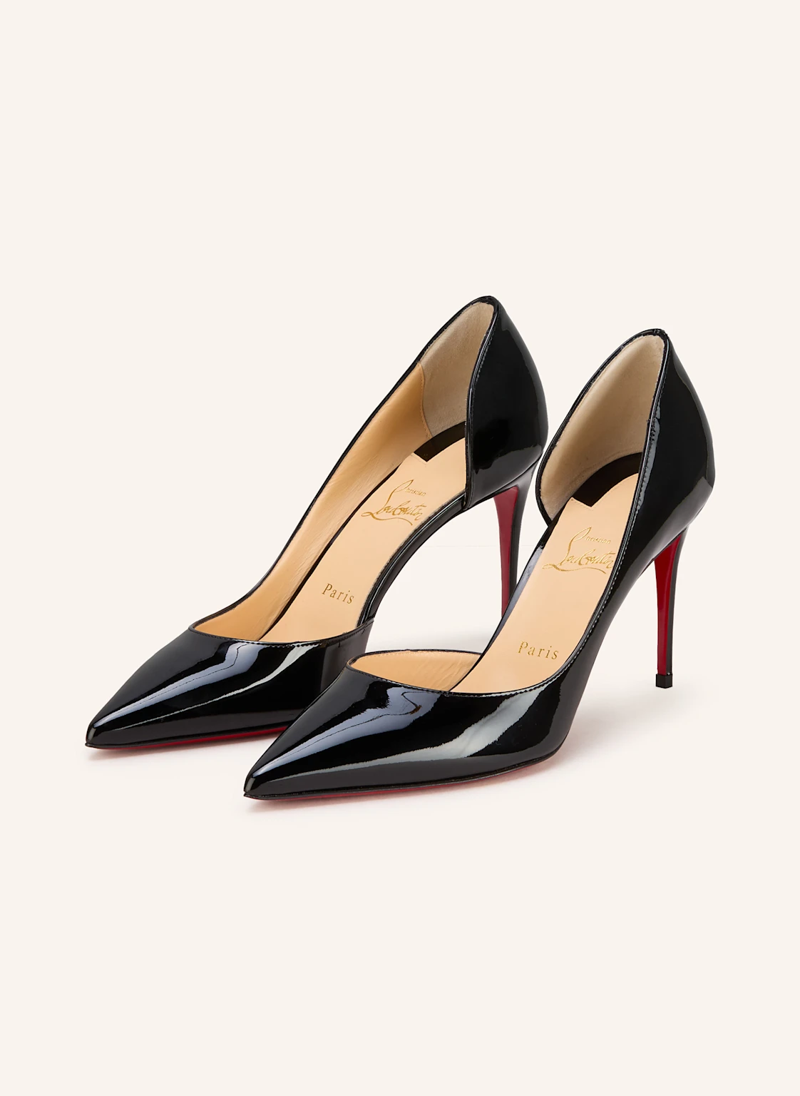Christian Louboutin Lack-Pumps IRIZA 85