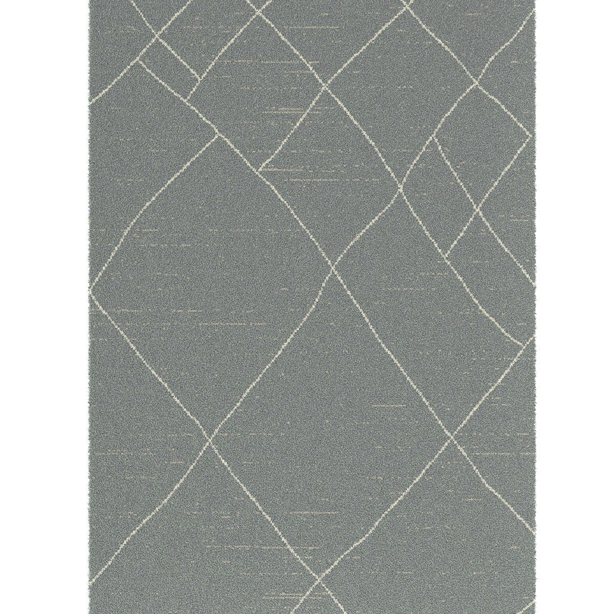 SQUARE - Tapis tissé gris 160x230 cm
