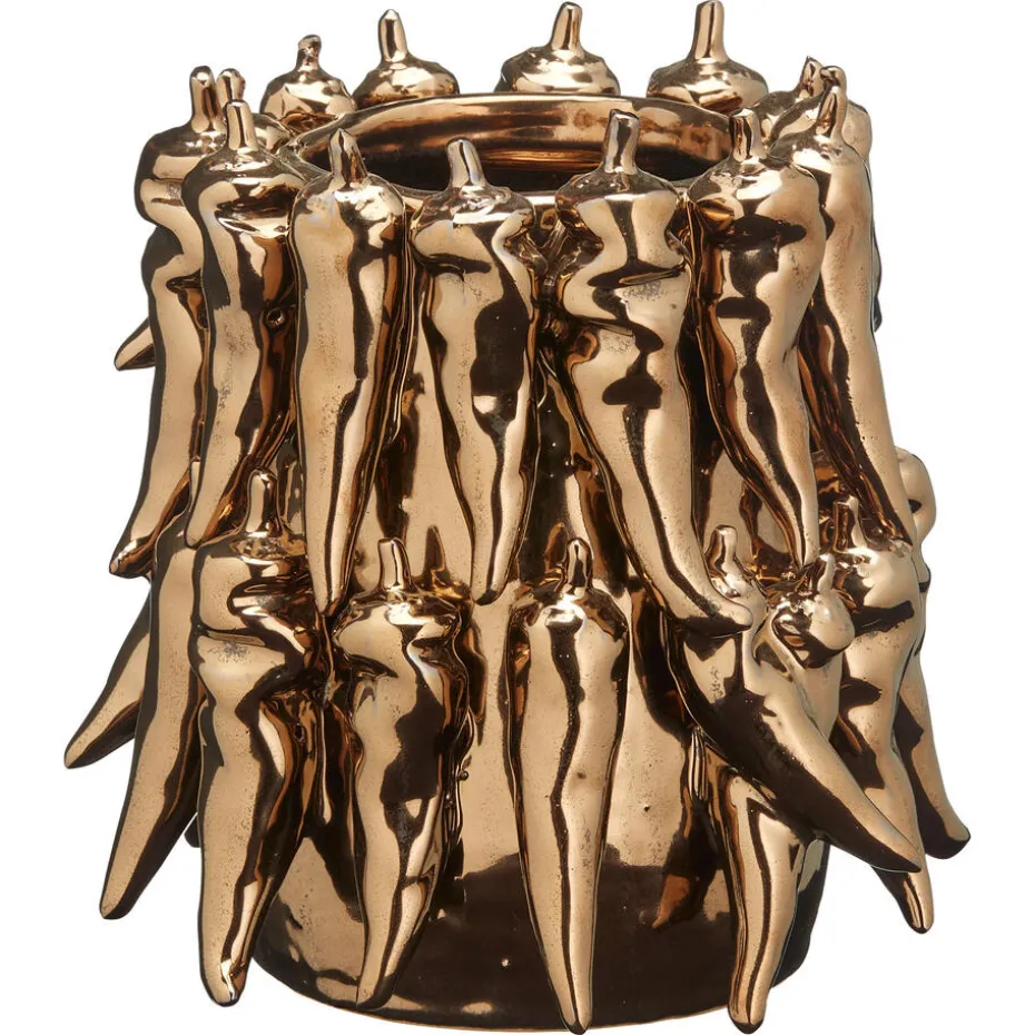 Kwantum Vazen & Potten | Vaas Peper  Goud