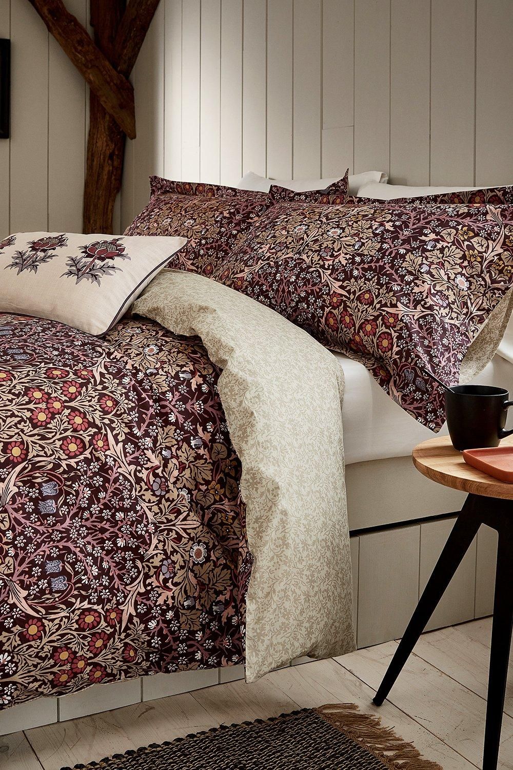 Morris & Co Blackthorn' Cotton Duvet Cover Set