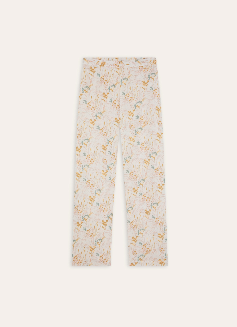 PANTALON EN GAZE DE COTON MULTICOLORE