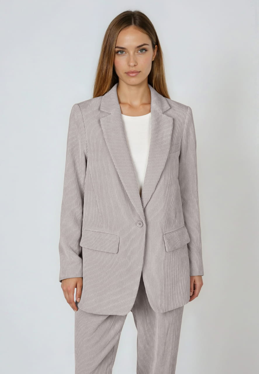 Blazer aus leichtem Cord