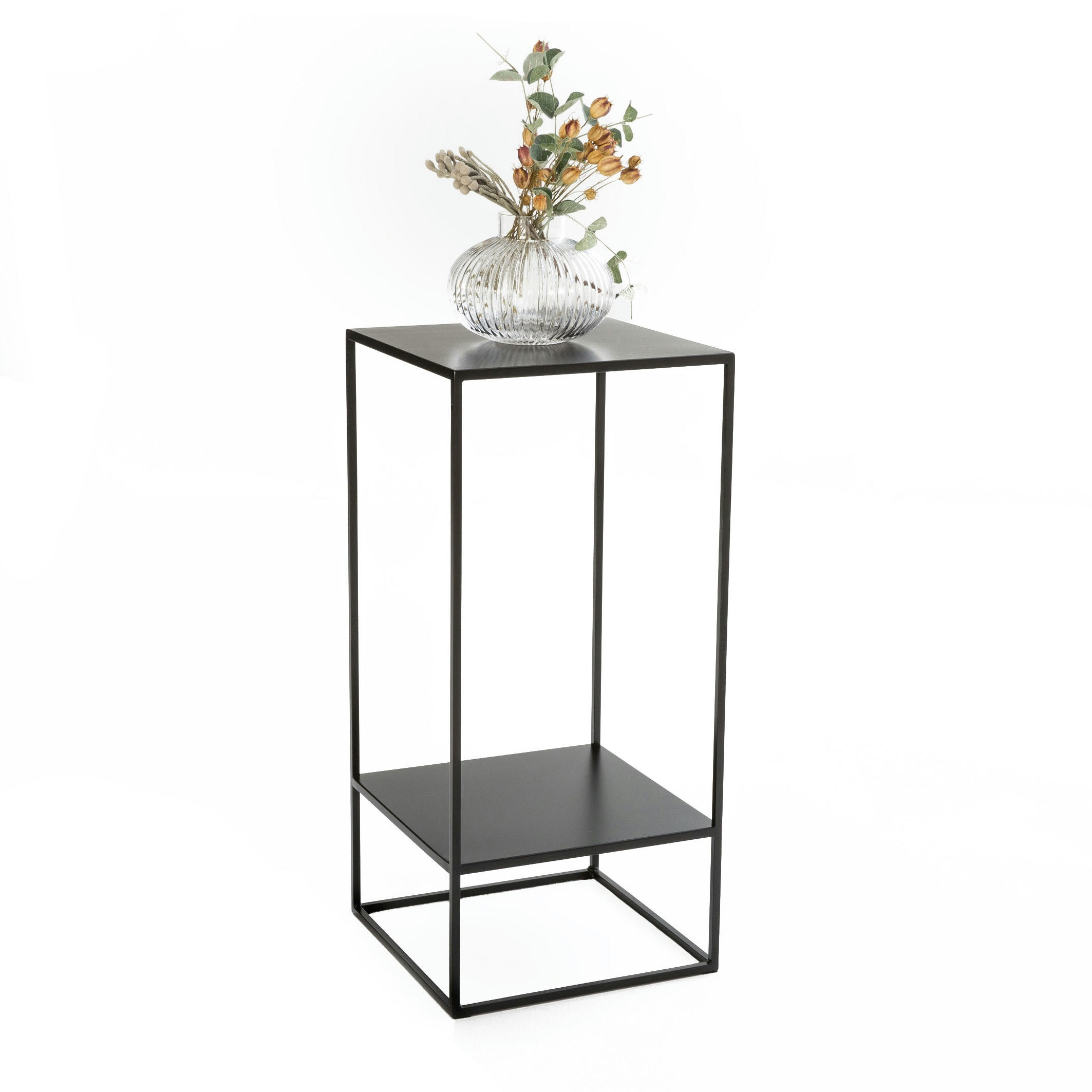 Sellette métal acier double plateau, Hiba