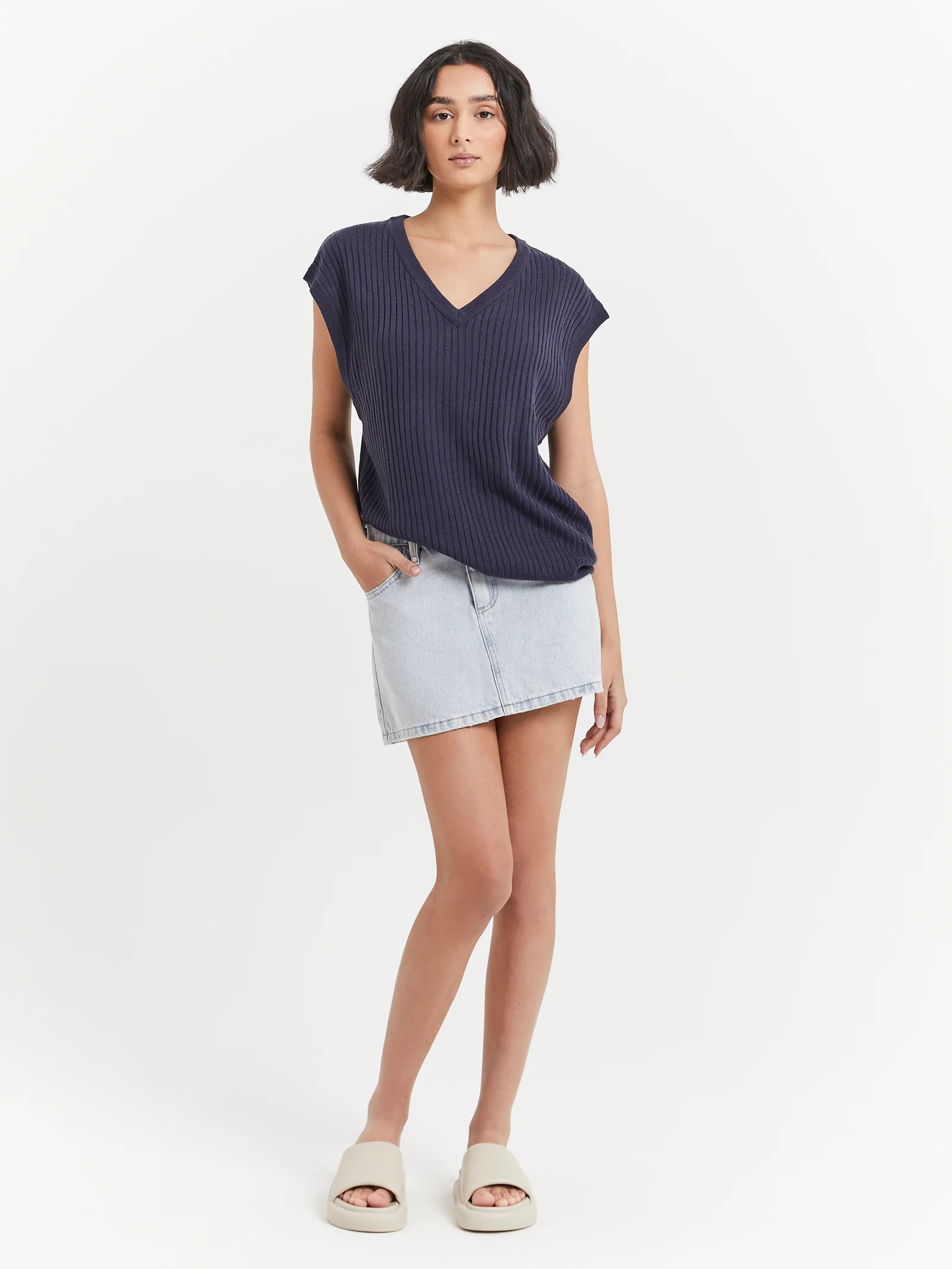 Sophie Denim Skirt