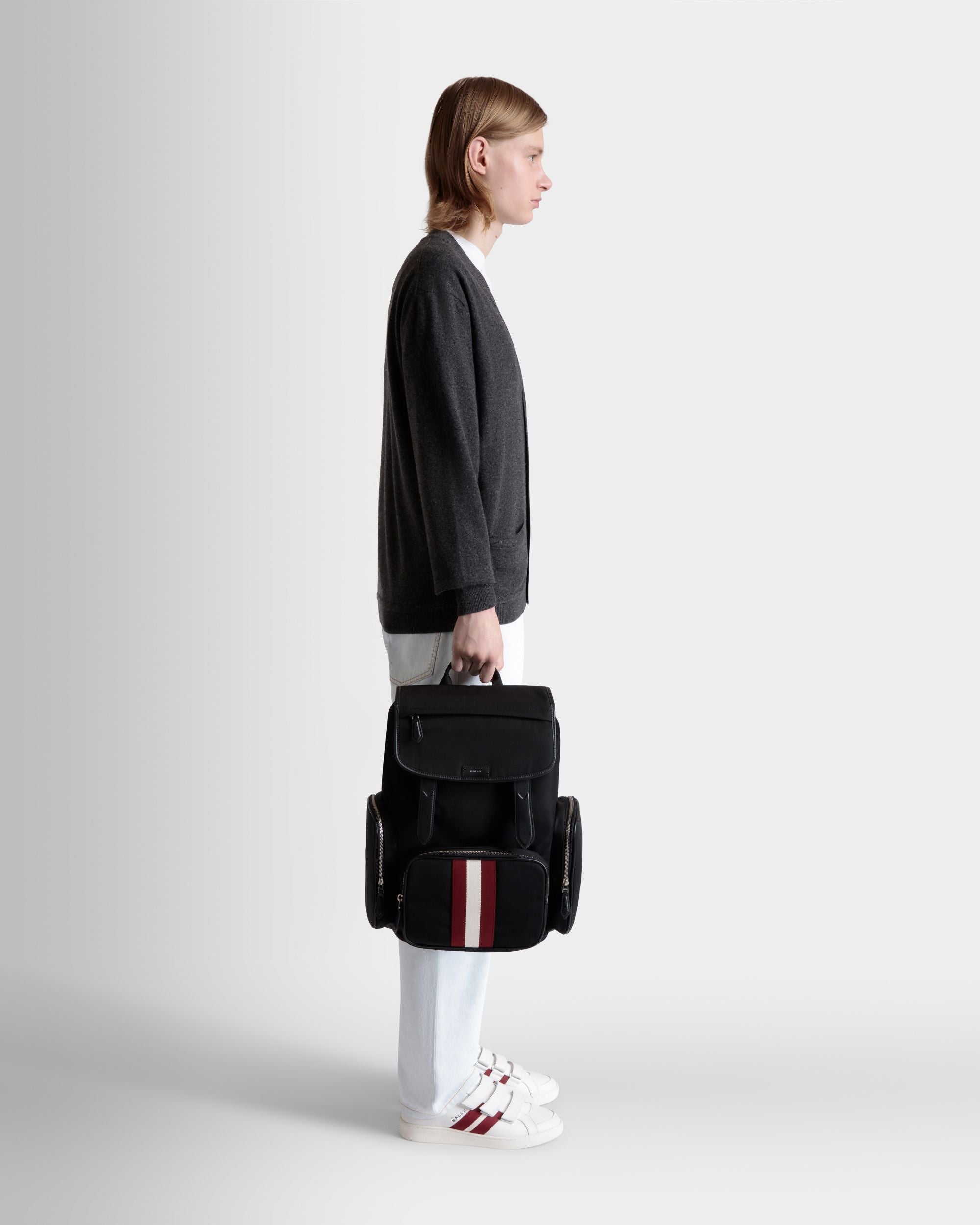 Code Rucksack Aus Nylon In Schwarz