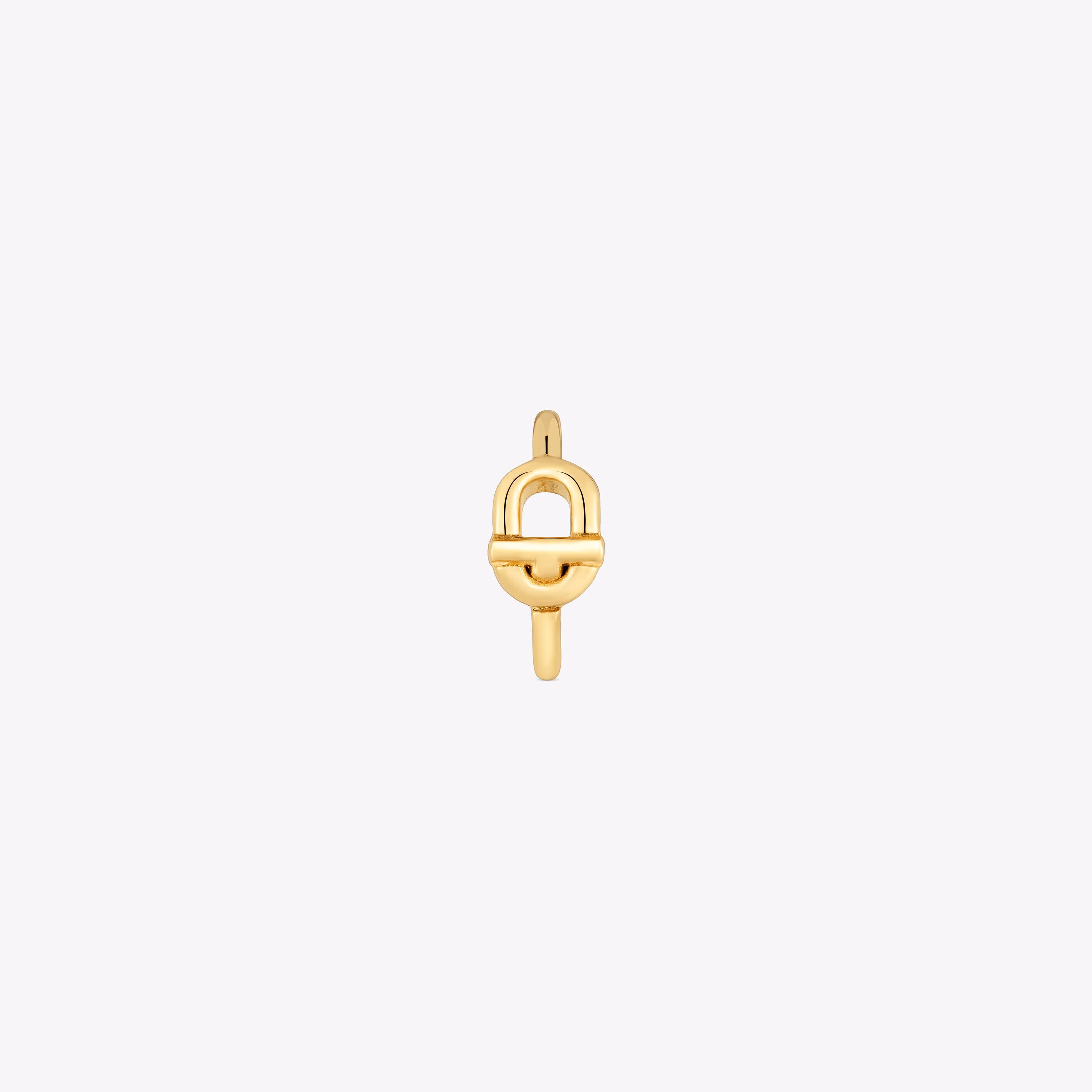 Earcuff con baño de oro 18 kt sobre plata TOUS MANIFESTO